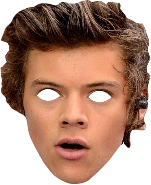 Lord Fox Harry Styles One Direction Celebrity Face Mask Fancy Dress