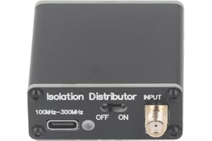 Active RF Isolation Distributor, Wide Frequency Range, Wide Band Distribution, SDR GPSDO Source for Radios, Antennas, Clock S