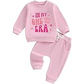 WZTYYDS Baby Girl First Birthday Outfit In My One Year Old Era Sweatshirt Fall Long Sleeve 1st Birthday Shirt Pants Set