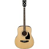 Ibanez PFT2, Tenor - Natural High Gloss | Tenor acoustic guitar with spruce top, mahogany body and 20 frets for performance, practice and songwriting