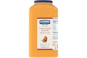 Hellmann's Classics Thousand Island Salad Dressing Jug Gluten Free, No Artificial Flavors, added MSG or High Fructose Corn Syrup, Colors from Natural Sources, 1 gallon (Pack of 1)