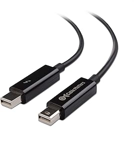 Cable Matters Certified Thunderbolt Cable (Thunderbolt 2 Cable) in Black 6.6 Feet