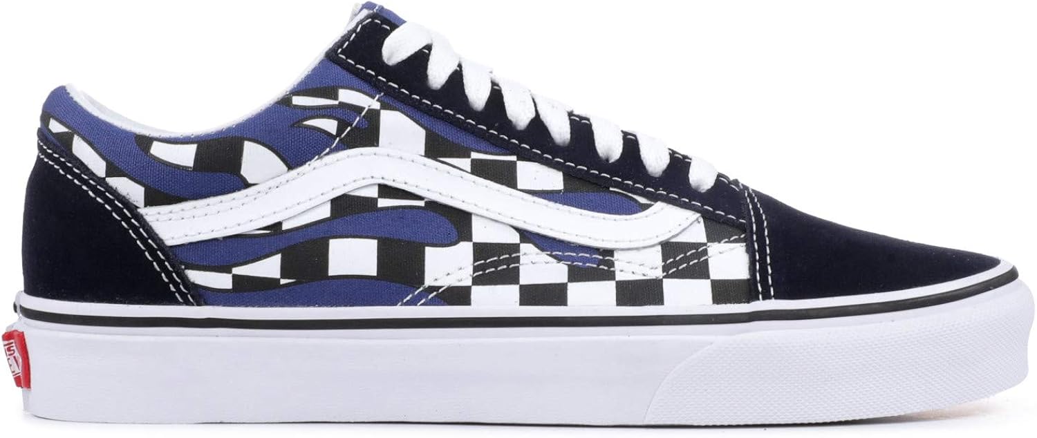 checker flame old skool