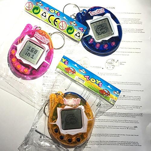 Hot ! Tamagotchi Electronic Pets Toys 90S Nostalgic 49 Pets in One Virtual Cyber Pet Toy 6 Style Tamagochi