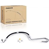 A-Premium Power Steering Pressure Hose Line Assembly, Pump To Gear | Compatible with Toyota Corolla 1998-2002 &amp; Chevrolet Prizm 1998-2002, L41.8L, with Washer &amp; O-ring