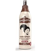 SoftSheen-Carson Sta-Sof-Fro Hair &amp; Scalp Spray Comb Out Conditioner with Lanolin, Extra Dry, 8 fl oz, Brown