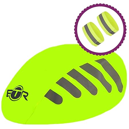 BTR fahrradhelm regenüberzug. Helm Cover. Wasserdichter helmüberzug,Reflexband