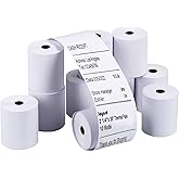 Jayard 2-1/4" X 85' Thermal Paper Rolls for Credit Card -2.25 x 85 ft Thermal Paper Rolls, 58mm Cash Register Rolls - Premium Register Tape Pos Thermal Printer Paper (10 Rolls)