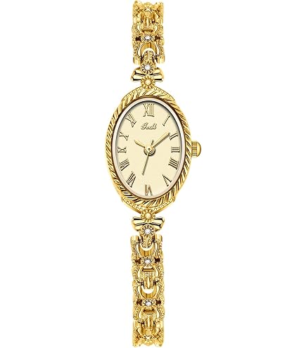 Amazon.com: Dacdyi Exquisite Gold Hollow Four Leaf Clover  display picture 3