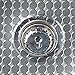 iDesign Orbz PVC Plastic Sink Grid, Non-Skid Dish Protector for Kitchen, Bathroom, Basement, Garage, 12.5