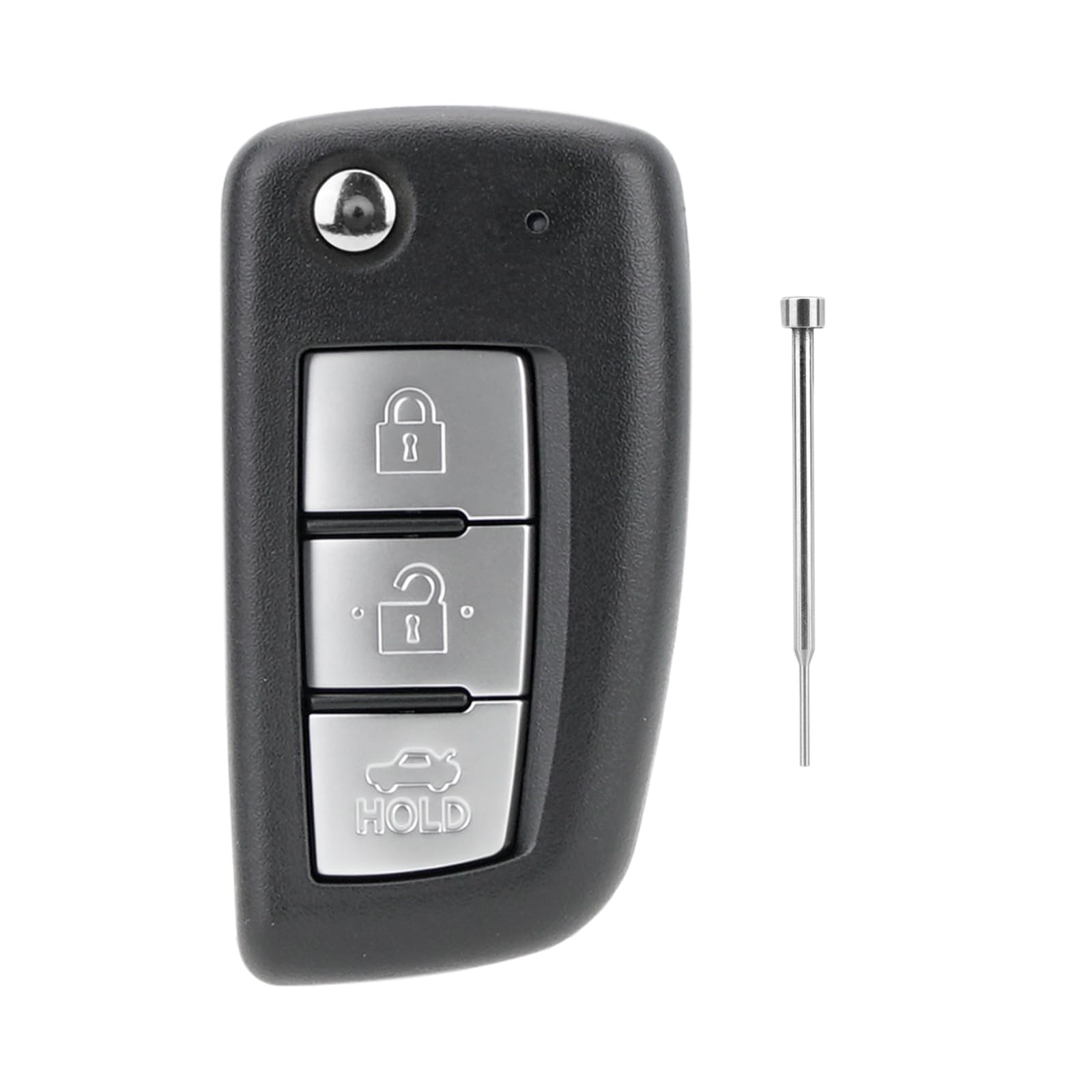 3 Buttons Car Key Case For Nissan Juke, X-Trail, Micra, Pulsar, Qashqai with Pin Removal Tools