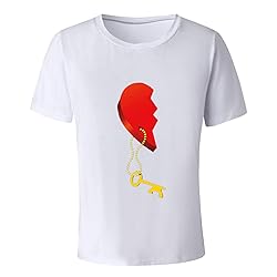 Generic Women's Couples Matching Shirts, White