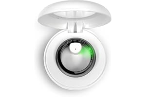 FREEZE2TRIM Vital Health Smart Ring for Women Charging Case Black Smart Ring for Men with Fitness Tracking, Sleep Monitor, Activity Tracking, App (Vital Health Ring Charging Case