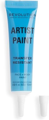 Makeup Revolution Artist Collection Jelly Face Body Paint Blue 15ml Ready To Use view 2