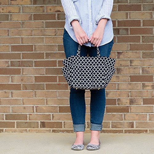 Small Garden Tote Bag, Utility Bags for Gardening, Car Totes, Organization, (Black) - Thumbnail 7