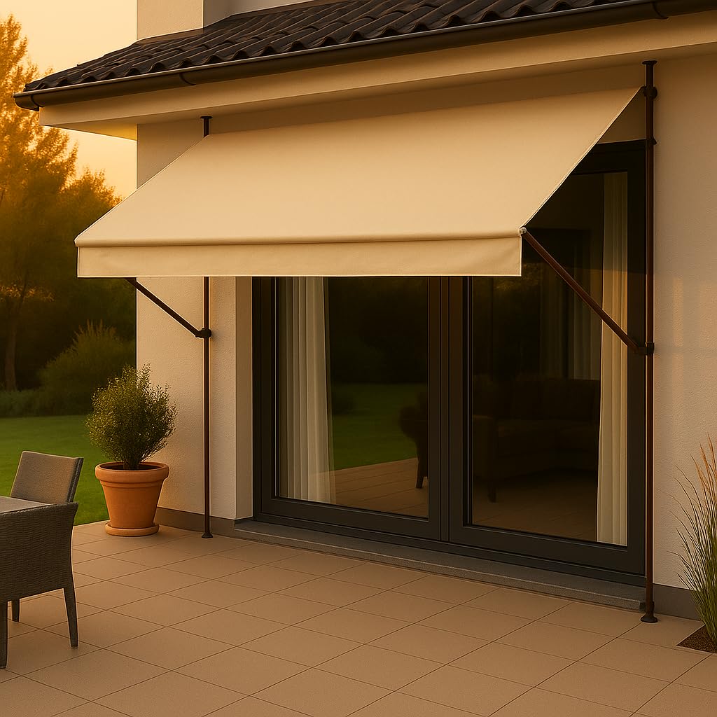ANGERER Klemmmarkise Style Natur, 250 cm 2