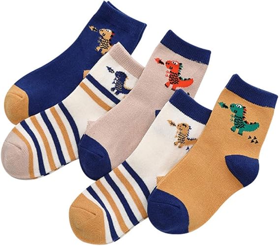 Amazon Co Jp キッズ 靴下 恐竜 かわいい 男の子 可愛い 子供 男児 動物 ジュニア ボーイズ ベビー 服 ファッション小物