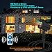 InnooLight Laser Christmas Lights Outdoor Laser Light Show Red and Green IP65 Waterproof Outdoor Decoration Light Projector with Remote for Christmas, Holiday, Party, Landscape, and Garden Decoration