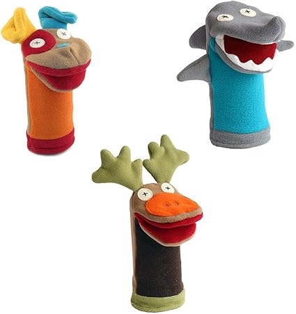 cate and levi puppets