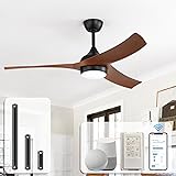 Sofucor 52 Inch Smart Ceiling Fan, Outdoor Ceiling