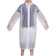 Mudder Adult Portable Raincoat Rain Poncho with Hoods and Sleeves