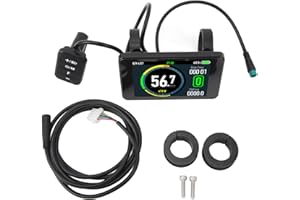 Jauarta Electric T8 LCD Display Colorful Screen 24V 36V 48V 52V 60V 72V Electric LCD Display Panel for Replacement