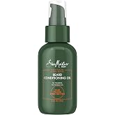 SheaMoisture Beard Conditioning Oil for a Full Beard Maracuja Oil and Shea Butter to Moisturize and Soften 3.2 oz