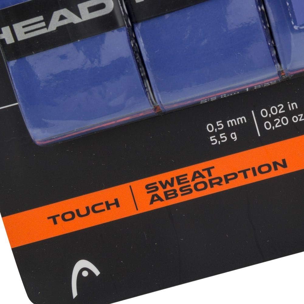 HEAD Super Comp Racquet Overgrip - Tennis Racket Grip Tape - 3-Pack, White : Tennis Racket Grips