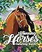 Stunning Horses Coloring Book: An Adult Coloring Book Featuring Wild Horses, Beautiful Country Scenes and Calming Mountain Landscapes by Coloring  Book Cafe