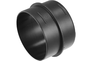 Hihaha Car Air Ducting Connector Straight/Rear Air Heater Duct Joiner Connector Pipe for Car/Durable 2.95'' 75mm OD / 1pcs Bl