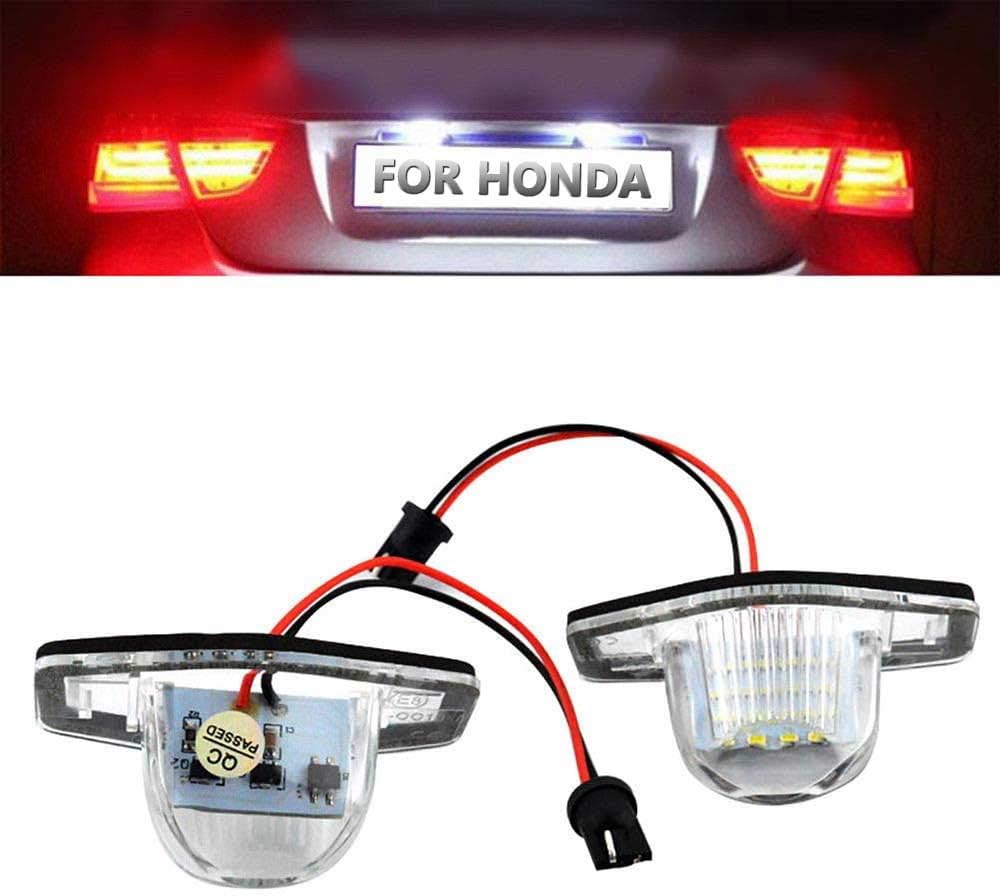honda jazz number plate bulb replacement