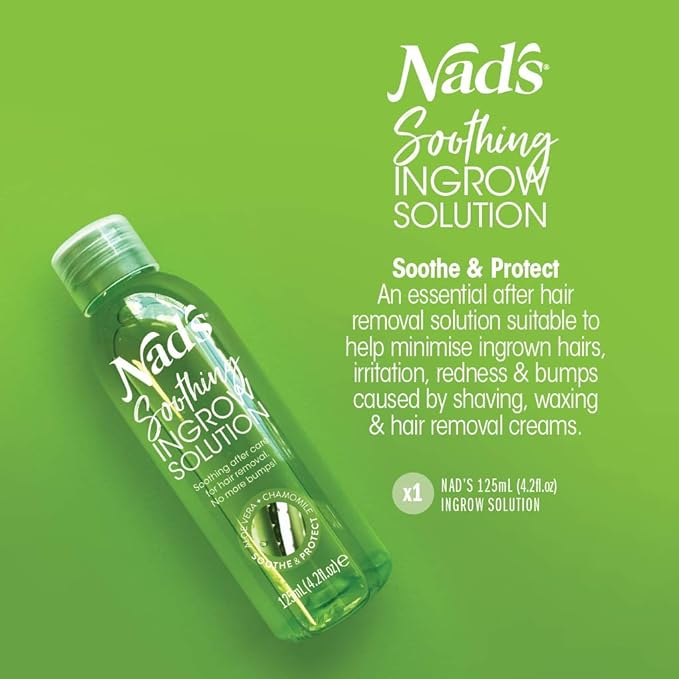 Amazon Com Nad S Ingrown Hair Treatment Solution Serum Razor