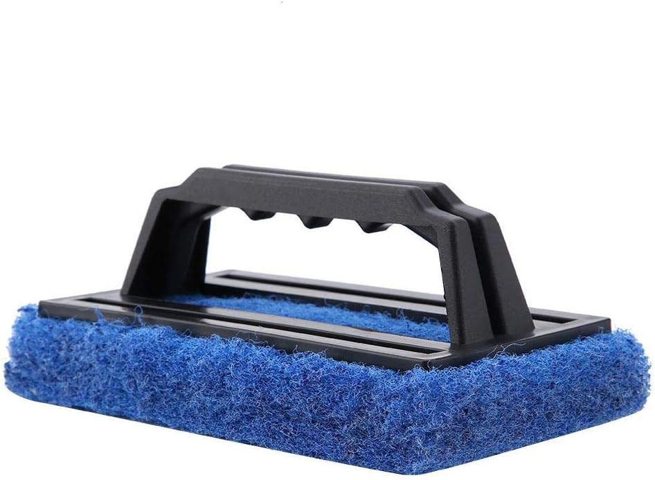 Aquarium Fish Tank Cleaning Brush Glass Algae Scraper Cleaner Aquarium Cleaning Tool Hand-held Plastic Bathroom Tile Surfaces Household Kitchen - Image 3