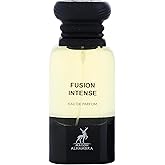 Maison Alhambra Fusion Intense – Aromatic, Sweet, Woody, Leather – Eau de Parfum Spray Long-Lasting Fragrance for Unisex, 2.7 Ounce / 80 ml