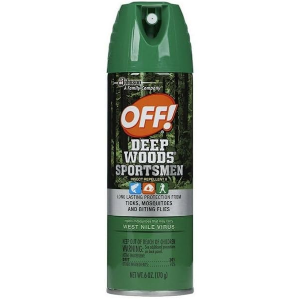 OFF! DEEP WOODS SPORTSMAN INSECT REPELLENT 6 OZ (2 PACK)