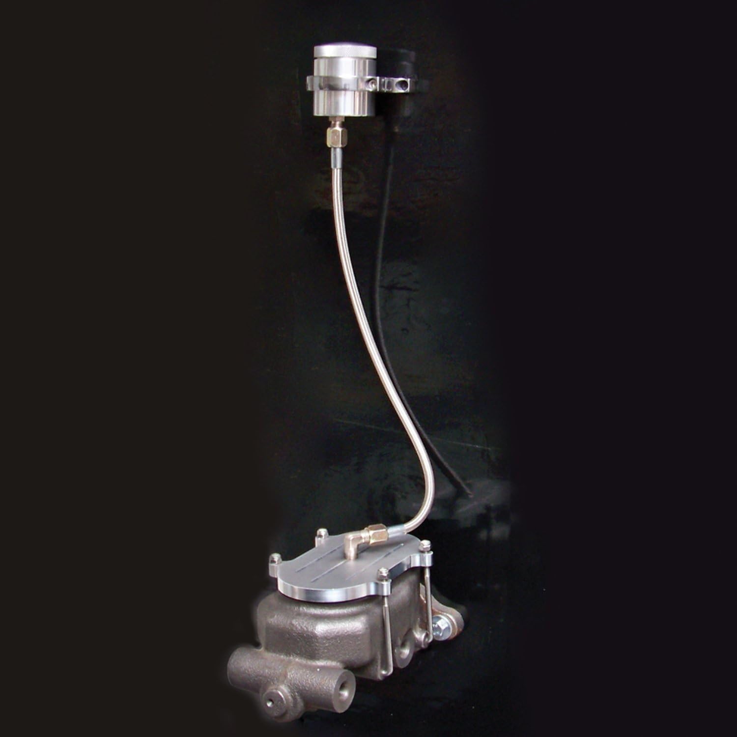 Helix 14676 Billet Remote Brake Reservoir Kit with Tank Brake System