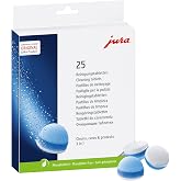 Jura 3-Phase Cleaning Tablets 25045 For All Espresso Machines and Automatic Coffee Centers - 25-Count