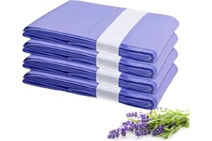 4 Pack Nappy Bin Refill Bags Compatible with Dekor PLUS Diaper Pail, Extra 30% Thickness Powerful Odor Eliminate Lavender Sce