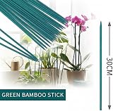Radworx 100 Pack Bamboo Plant Support Sticks 30cm - Weather Resistant Canes view 5