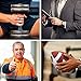 LUNIQI Silicone Wedding Ring for Men, Durable Rubber Safe Band for Love, Couple, Souvenir and Outdoor Active Exercise Style-10 Rings Pack
