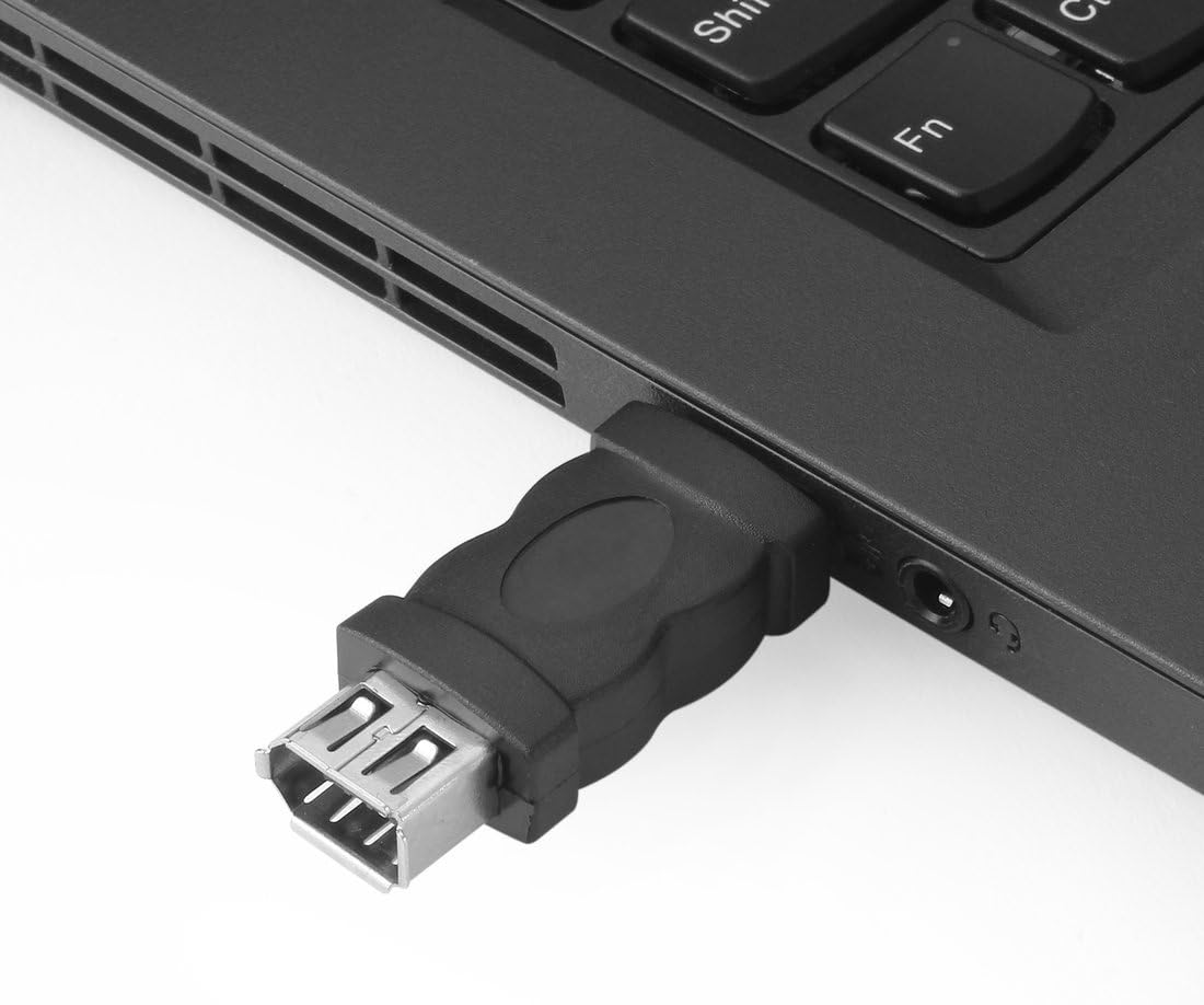 Portable Firewire IEEE 1394 6 Pin Buchse auf USB Typ A Adapter Adapter