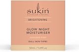 Sukin Brightening Glow Night Moisturizer 1.69 oz for Women view 2