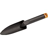 Fiskars 79796931J FiberComp Garden Trowel Transplanter, Black