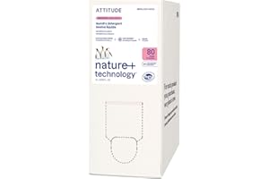 ATTITUDE Liquid Laundry Detergent Refill, EWG Verified, HE Compatible, Plant-Based & Vegan, Natural Laundry Soap, Made in Can