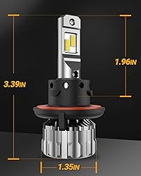 SEALIGHT 9008 H13 Bulbs, 38000LM 800% Ultra-Bright
