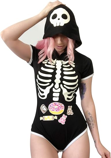 skeleton onesie baby