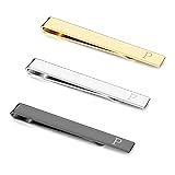 UBGICIG 3 Pcs Stainless Steel Tie Clips for Men
