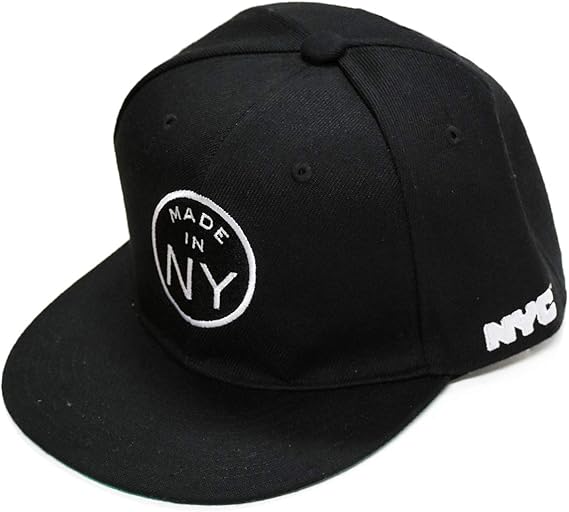 Nyc エヌワイシー キャップ メンズ ブランド カジュアル ベースボールキャップ 黒 Ny キャップ 刺繍 ベースボール デザイン 大きいサイズ 無地 フリーサイズ Nyc 005 ブラック キャップ 通販 Amazon