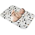 Baby Diaper Changing Pad, 21 5/8" x 31.5" Waterproof Changing Pad Liners - Reusable Soft and Absorbent Portable Changing Mat(Cute Dinosaur1PCS)