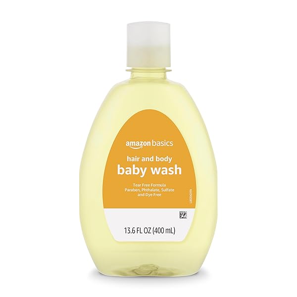 AMAZON BASICS TEAR-FREE BABY HAIR AND BODY WASH,...